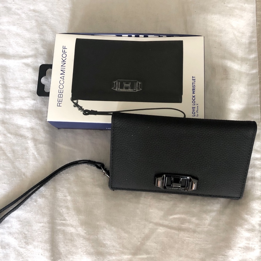 Rebecca Minkoff iPhone X wristlet